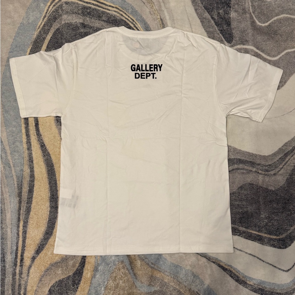 Gallery Dept Stop Being Racist White Tee Mens Size Large - Picture 2 of 3